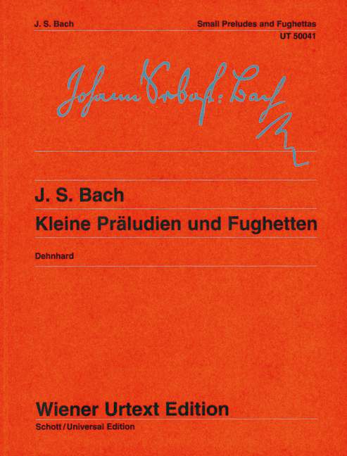BACH J.S. - PETITS PRELUDES ET FUGUES