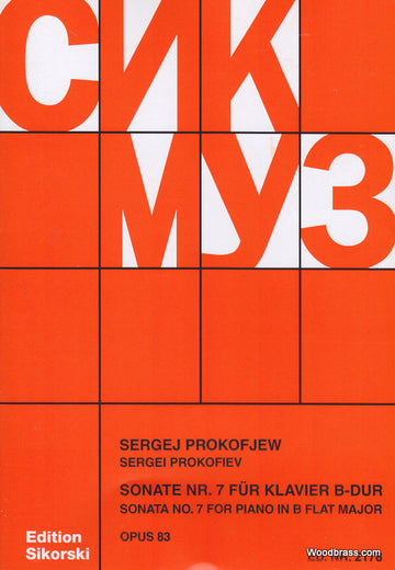 Prokofiev S. - Sonata N° 7 Op. 83 En Sib Mayor - Piano