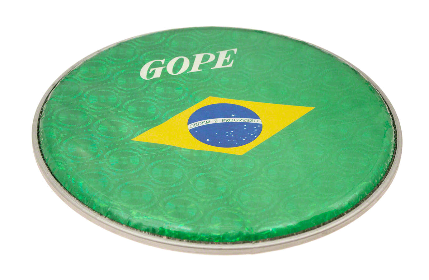 HHOL13-BR - 13" DOUBLE HOLOGRAPHIC HEAD - FLAG BRAZIL