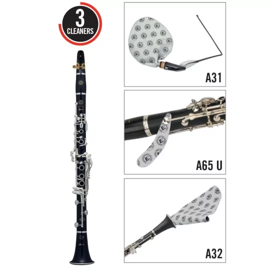 JUEGO DE MANTENIMIENTO PARA CLARINETE SIB ( A31 - A32 - A65U )
