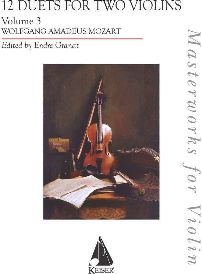 12 Duets for Two Violins - Volume 3