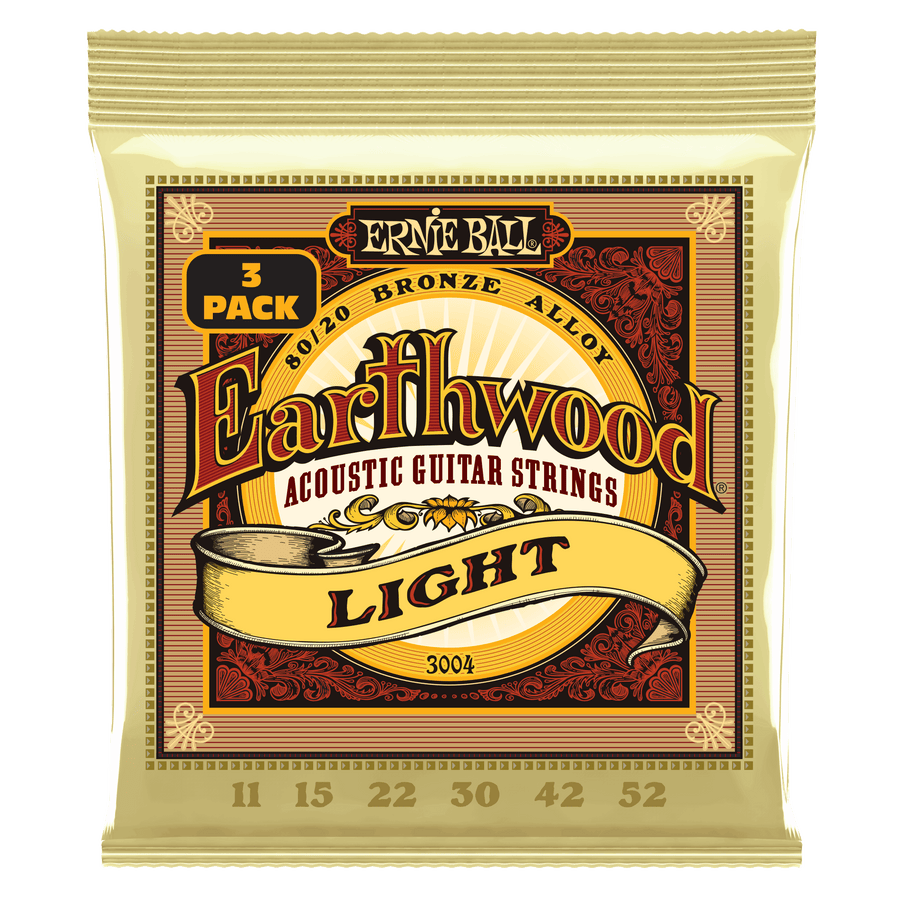 3004 Earthwood 80/20 Bronze Light 11-52 Paquete de 3
