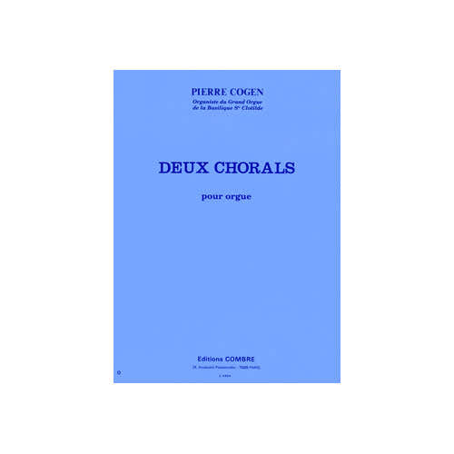 Cogen - Chorals (2) - Orgue