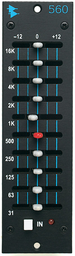 Api Audio 560 EQ gráfico