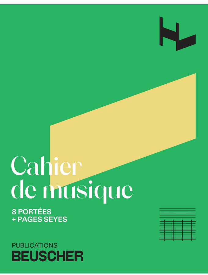 Cuaderno De Música 8 Pentagramas + Páginas Seyes