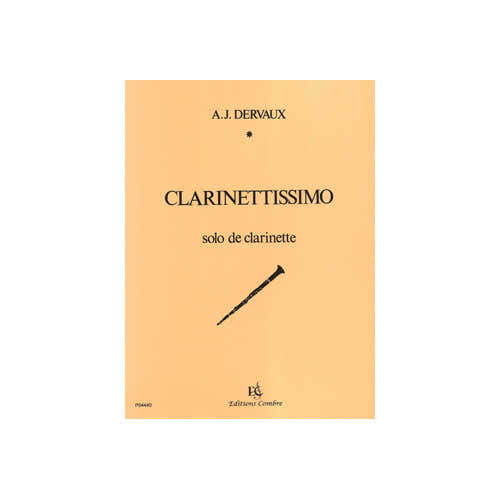 Dervaux - Clarinettissimo - Clarinette et Piano