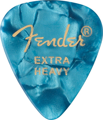 351 Shape Premium Picks Extra pesado Ocean Turquoise Paquete de 12