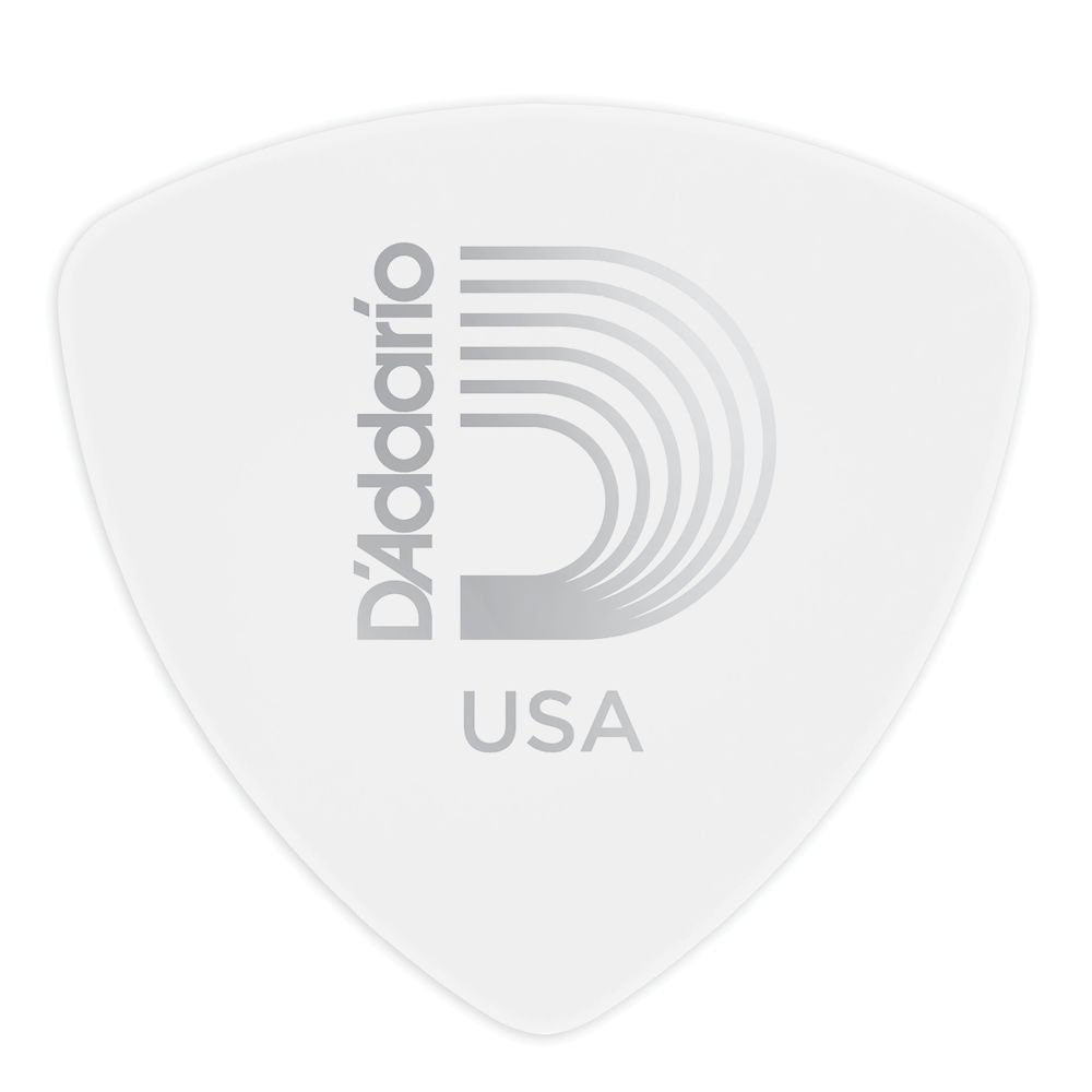 D'ADDARIO Celuloide de Color Blanco Ligero Forma Ancha La Pieza
