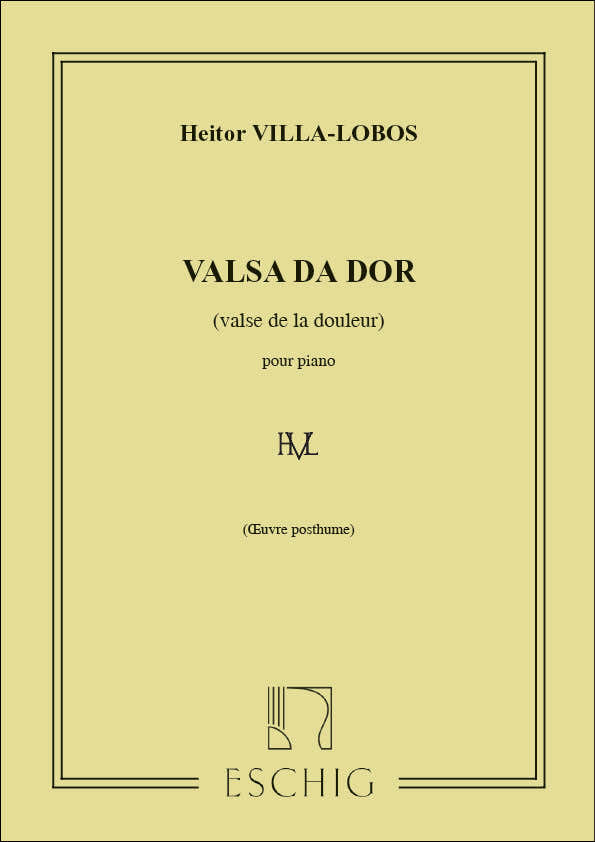 VILLA-LOBOS - VALSA DA DOR - PIANO