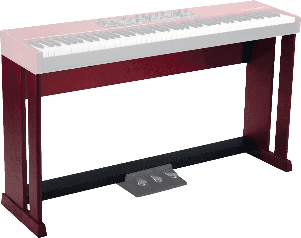 Nord Soporte para teclado WOOD STAND V4 Rojo
