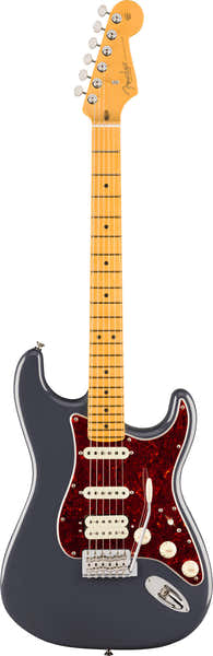 American Professional Classic Stratocaster HSS MN Negro desvaído
