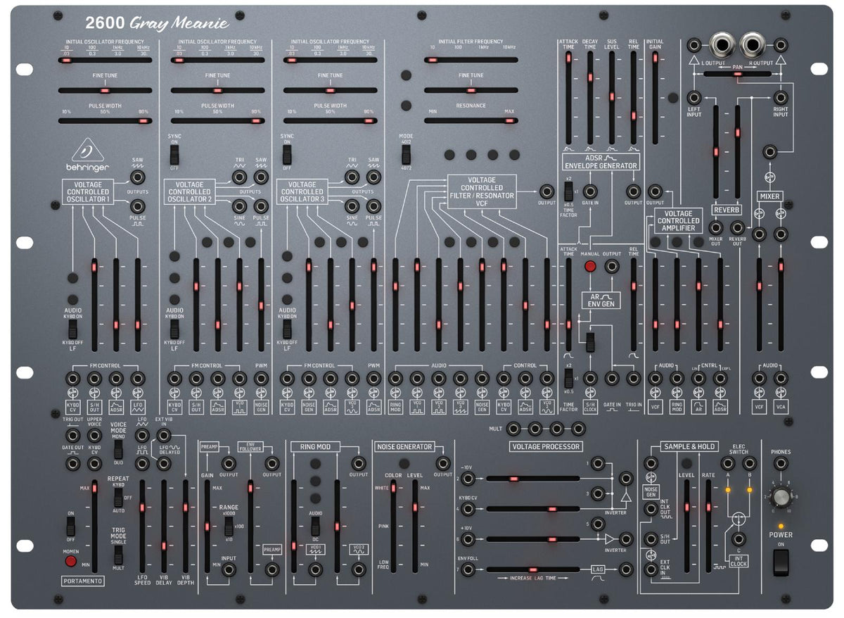 Behringer 2600 Gray Meanie