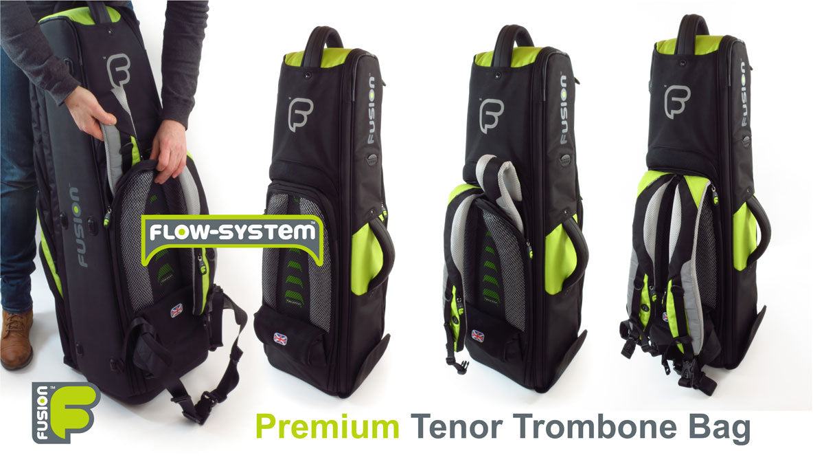 Premium Black Trombone Case