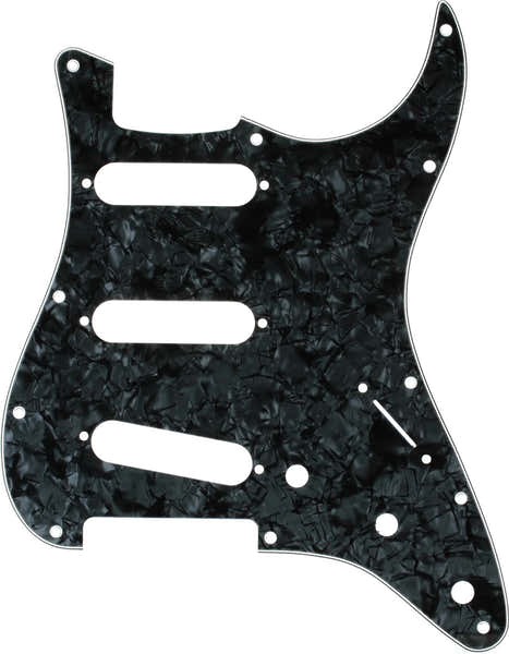 Golpeador para Strat SSS negro perla