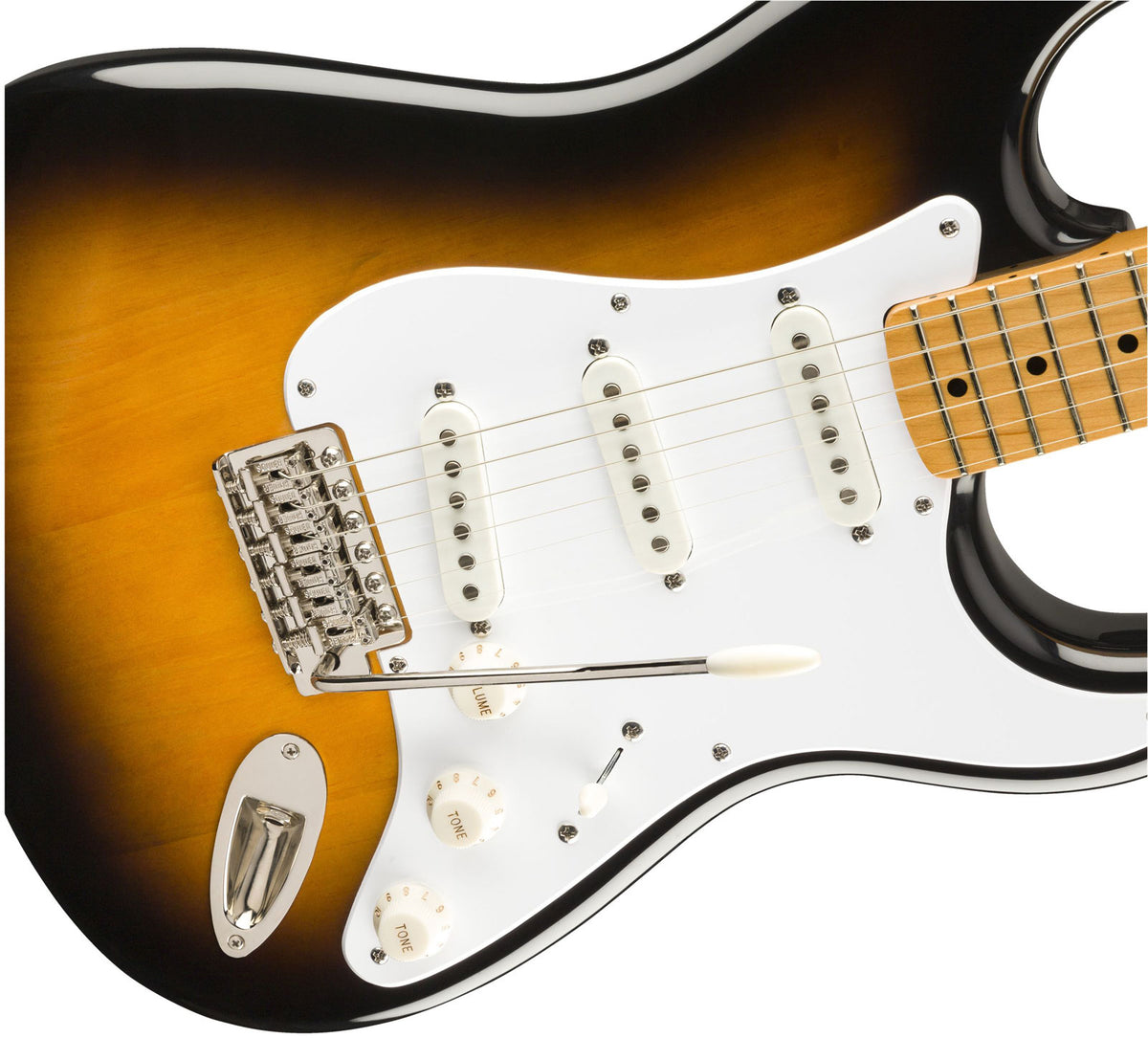 Stratocaster 50S Classic Vibe Mn Sunburst de 2 colores