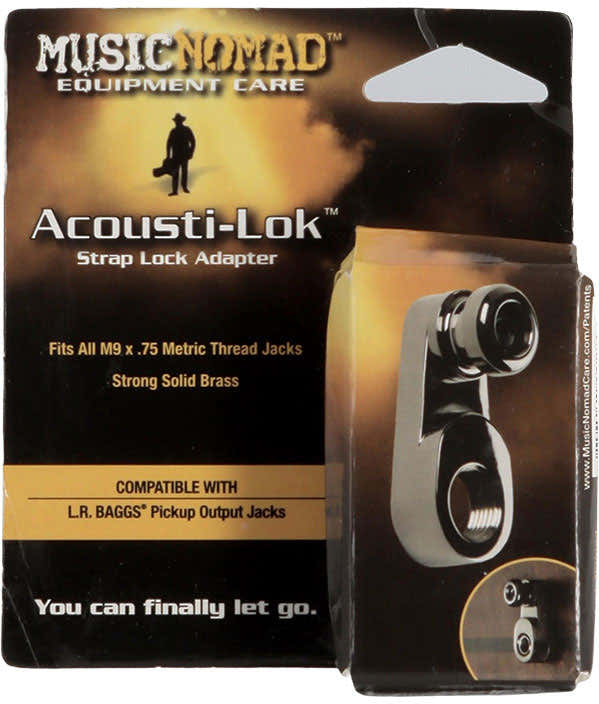 B-Stock / Acousti-Lok cierre de correa para jack métrico M9 x .75