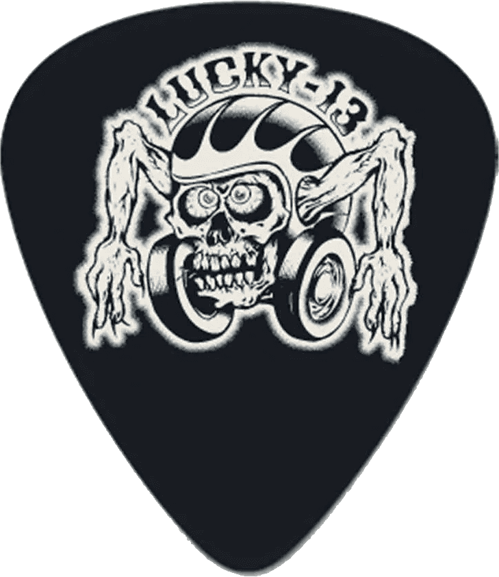 36 x 1,00mm Lucky 13 Series III Negro #16 Helmetskull