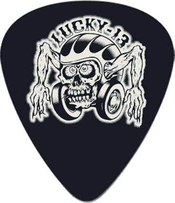 36 x 1,00mm Lucky 13 Series III Negro #16 Helmetskull