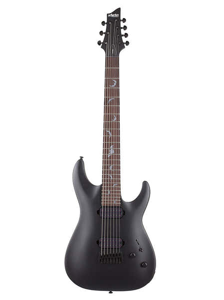 Damien 7 Negro satinado