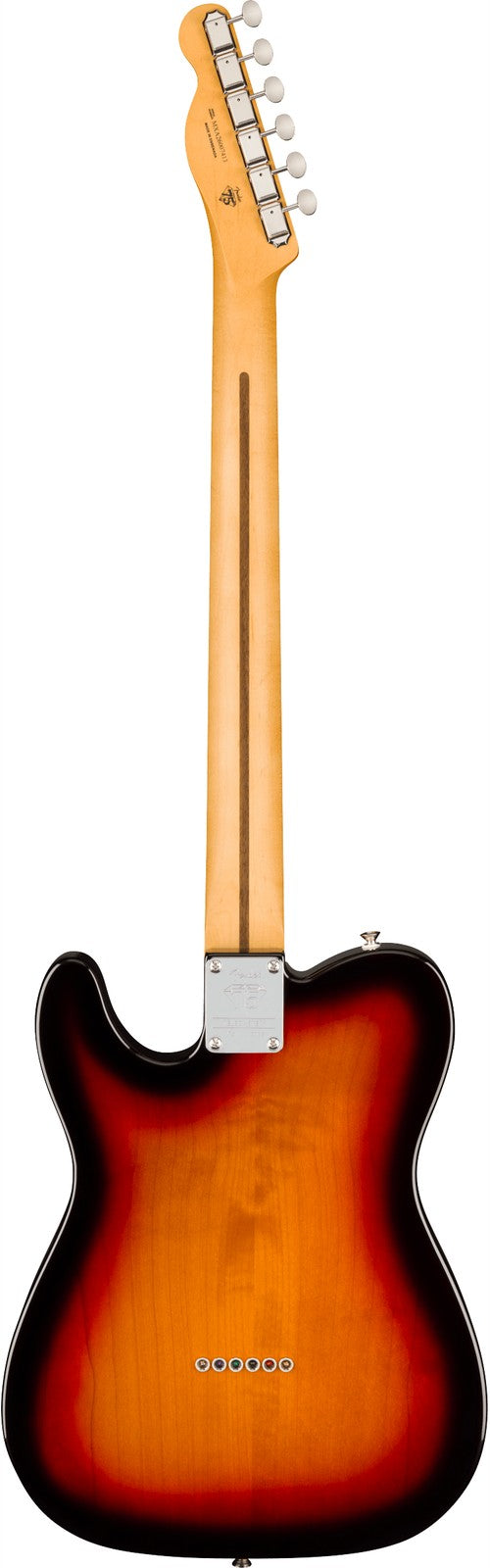 Telecaster 75 Anni Player II Barítono, RW Sunburst de 3 Colores
