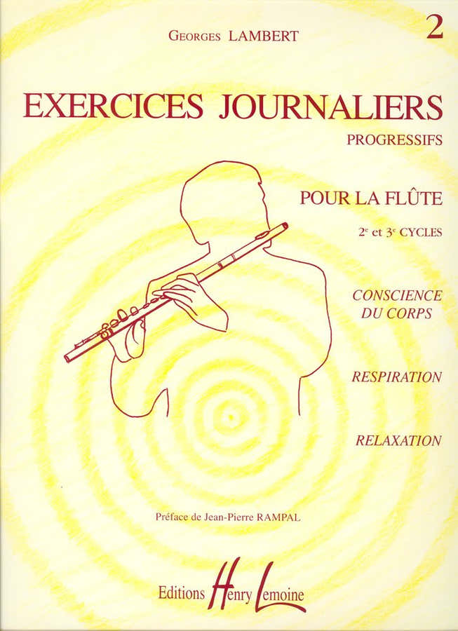 Lambert Georges - Ejercicios diarios Vol.2 - Flauta