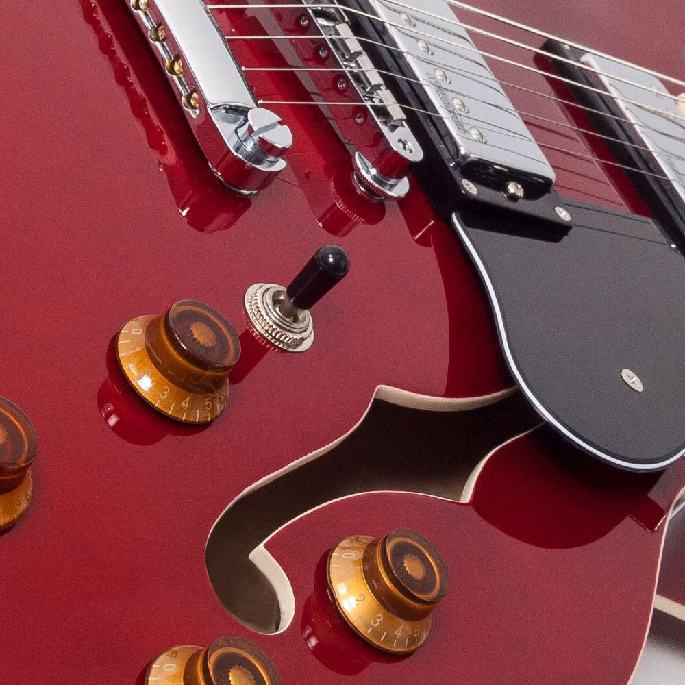 Vsa500Cr Guitarra acústica Rojo cereza