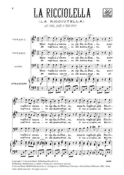 Eco Di Napoli 150 Canzoni Popolari Napoletane Vol 1 - Chant et Piano