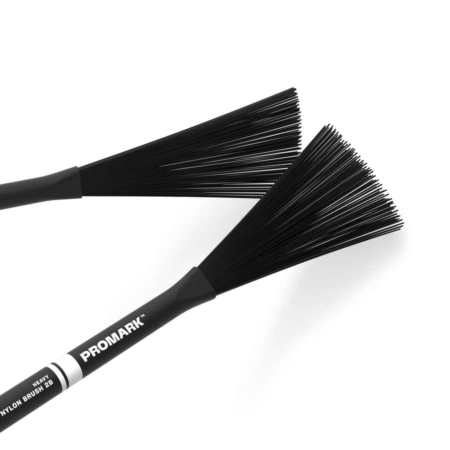 Escobillas de nylon Heavy 2B negras