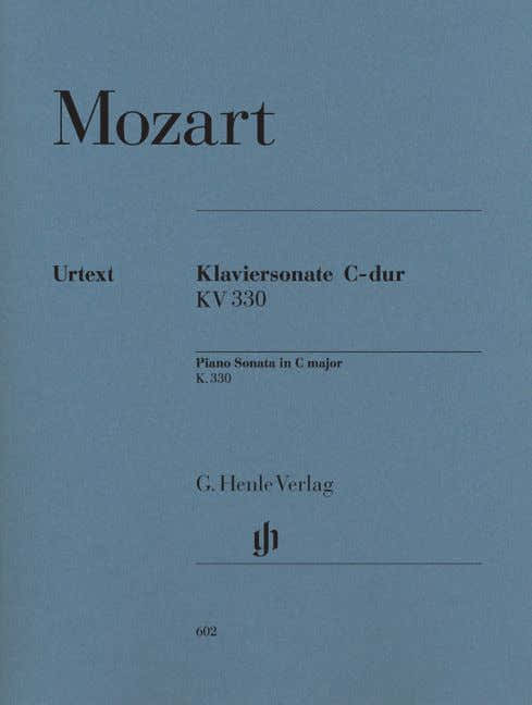 MOZART W.A. - PIANO SONATA C MAJOR K. 330 (300H)