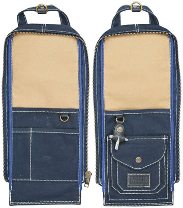 Funda Modular de Lona Encerada para Baquetas - Azul Marino