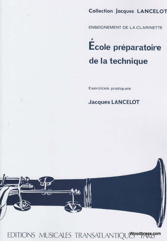 Lancelot Jacques - Ecole Preparatoire De La Technique - Clarinette