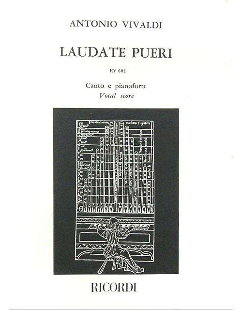 Vivaldi A. - Laudate Pueri Dominum. Salmo 112 RV 601 - Chant et Piano