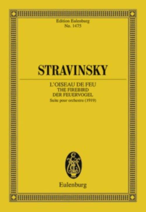 Stravinsky Igor - L'oiseau De Feu (1919) - Orchestra