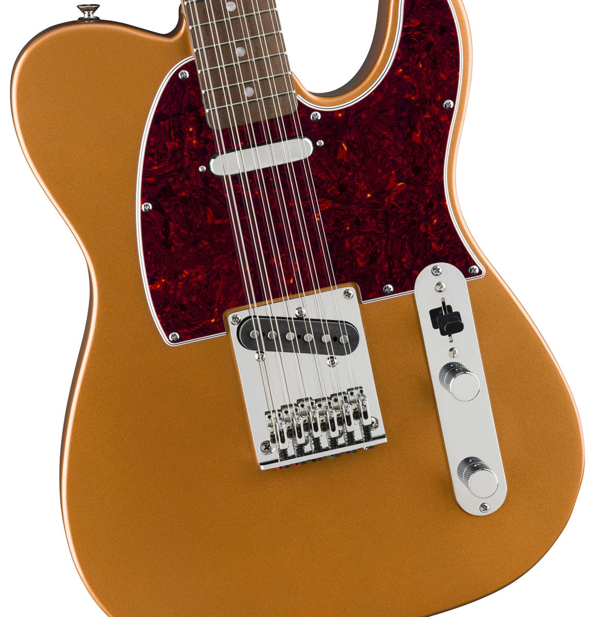 Telecaster Paranormal Troy Van Leeuwen XII, LRL Cobre