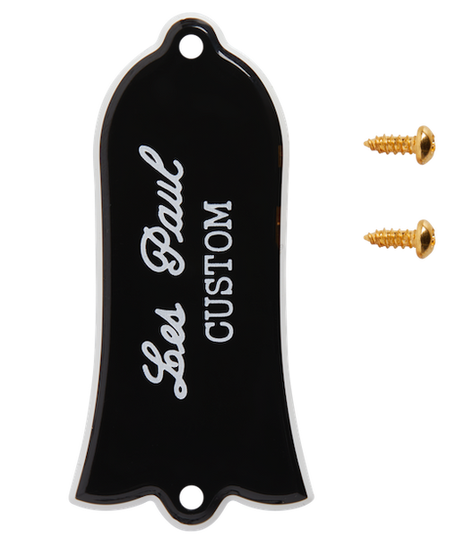 PARTS TRUSS ROD COVER "LES PAUL CUSTOM" BLACK