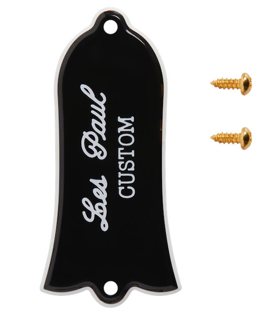 PARTS TRUSS ROD COVER "LES PAUL CUSTOM" BLACK