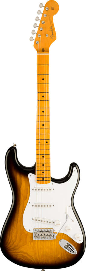 Stratocaster 1954 American Vintage II MN LTD 70th Anni Sunburst de 2 colores
