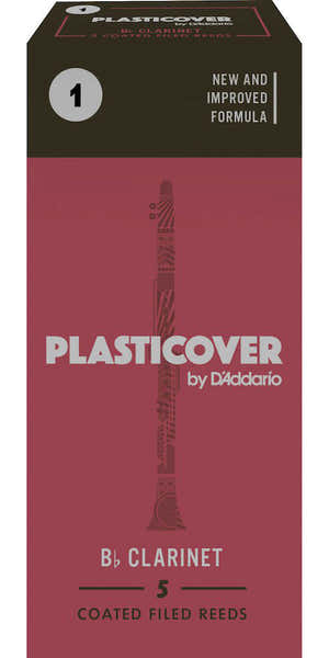 CAAS PARA CLARINETE EN SI BEMOL PLASTICOVER RESISTENCIA DE 1.0 PAQUETE DE 5