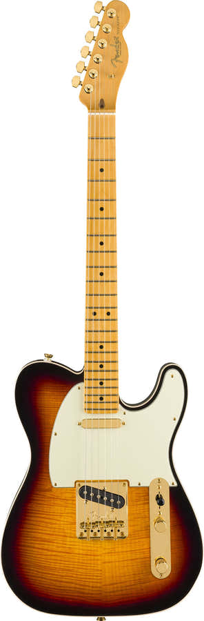 Telecaster Custom American Professional II LTD 75 Anni MN Sunburst de 2 colores