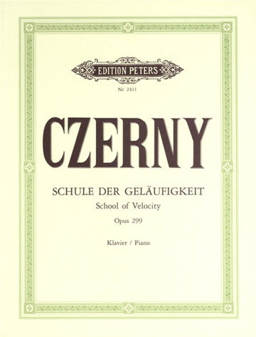 Czerny Carl - School Of Velocity Op.299 Complete - Piano