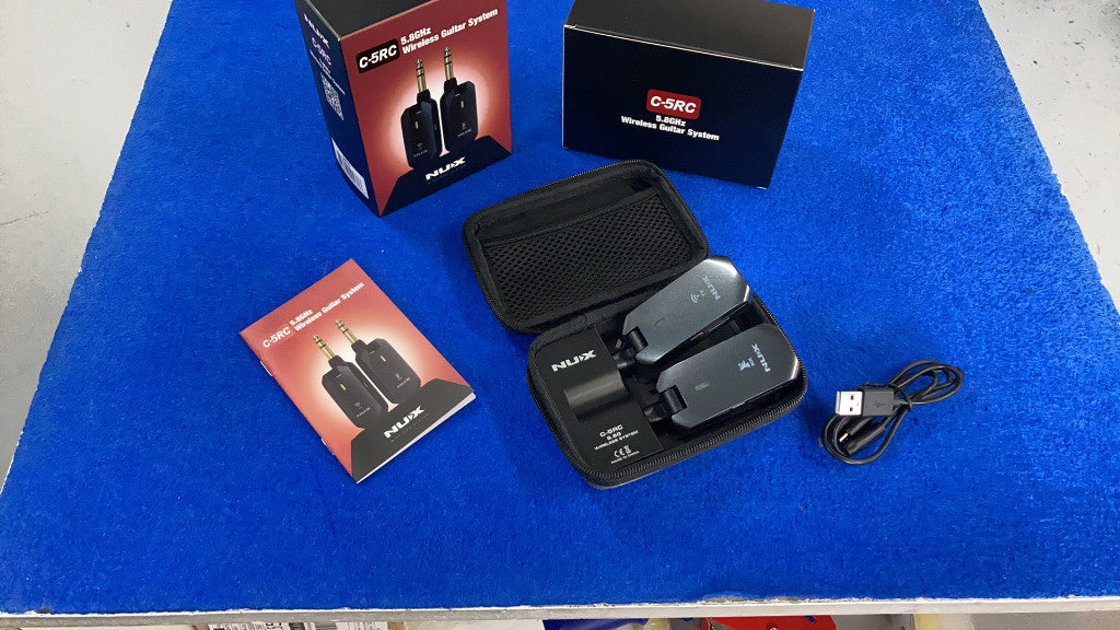C5RC Sistema Inalámbrico Para Guitarra 5,8 GHz Sincronización Automática - Stock B
