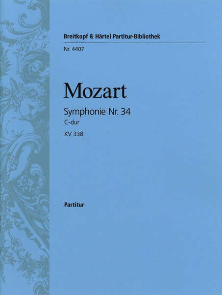 Mozart Wolfgang Amadeus - Symphonie NR. 34 C-dur KV 338 - Orchestra