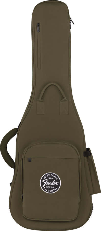 Troubadour Funda para Guitarra Eléctrica Verde Oliva