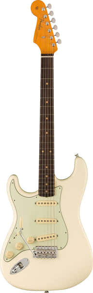 Stratocaster 1961 Lh American Vintage II Rw Olympic White