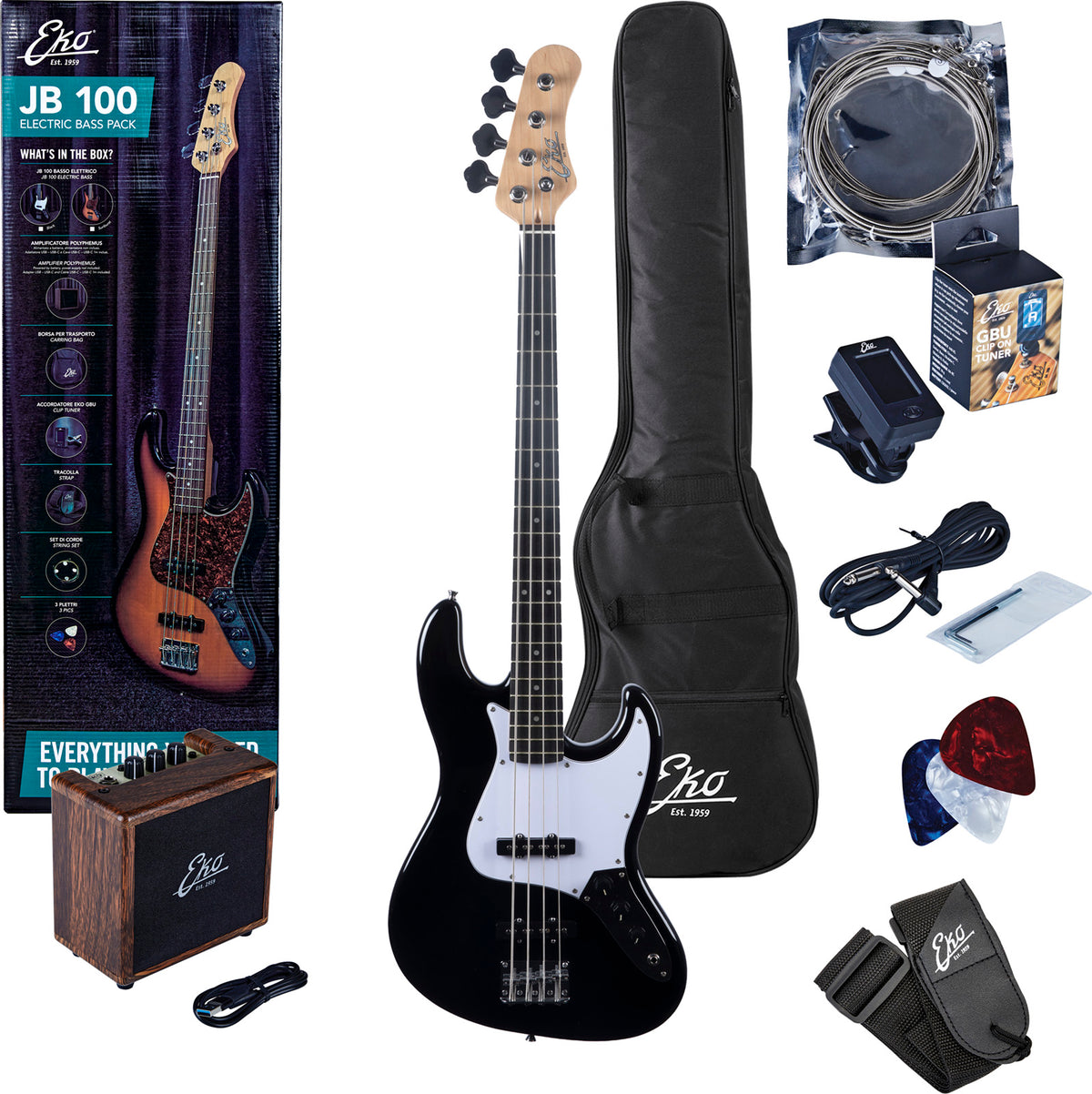 Pack JB 100 Negro