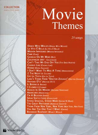 Movie Themes Collection 25 Songs - PVG