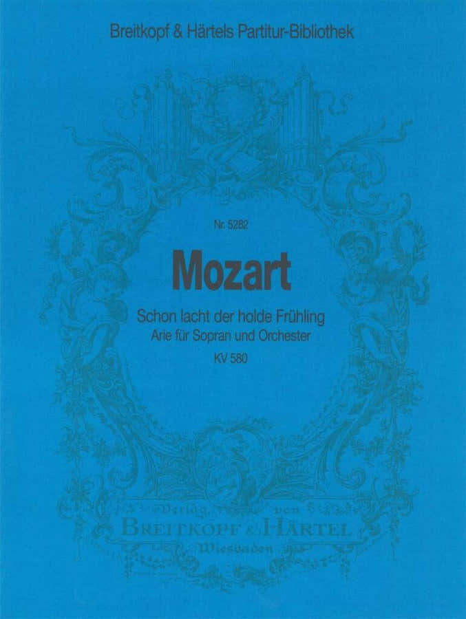 Moz Gang - Schon Lacht Der Holde Kv 580 - Soprano Clarinet Piano
