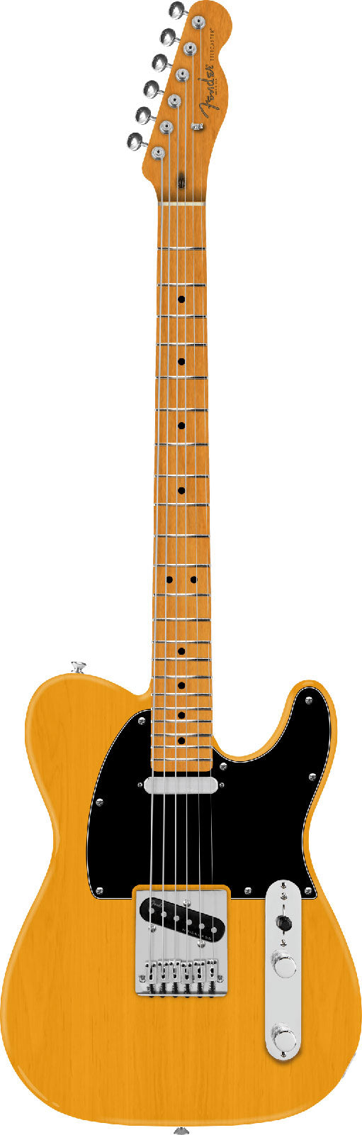 Fender Telecaster 75 Anni Player II Barítono, MN Rubio Butterscotch