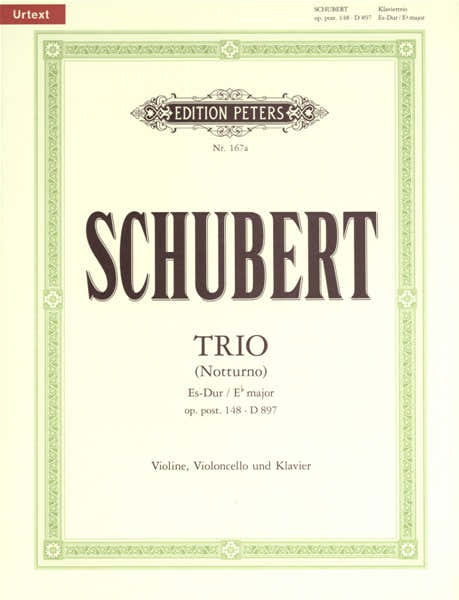 Schubert Franz - Piano Trio (notturno) Op.posth.148 (D.897) - Piano Trios