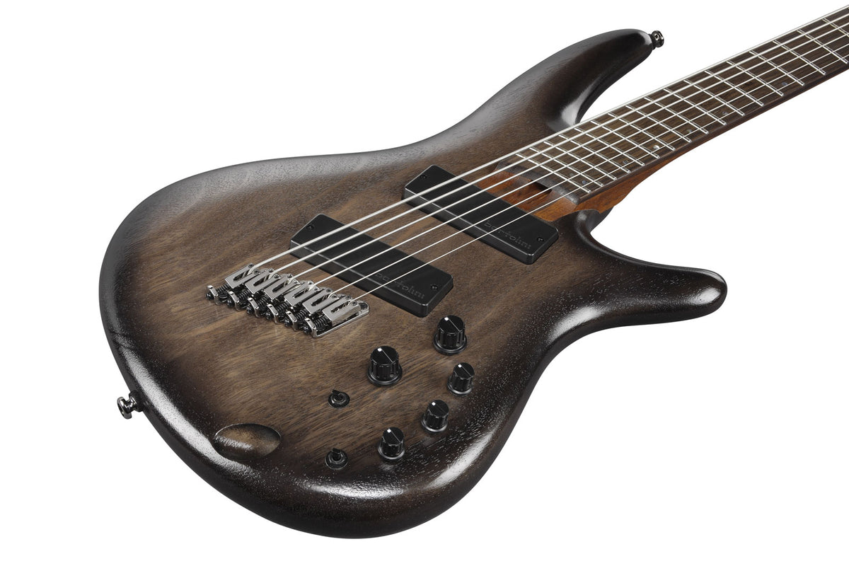SRC6MS-BLL Burst negro teñido Bass Workshop